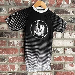 V2 RANK RASH GUARD - SHORT SLEEVE The Carlos Machado Jiu-Jitsu Rash Guard youth